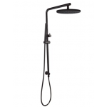 Nor-SR28A.02 Round Matte Black Multifunction Shower Set